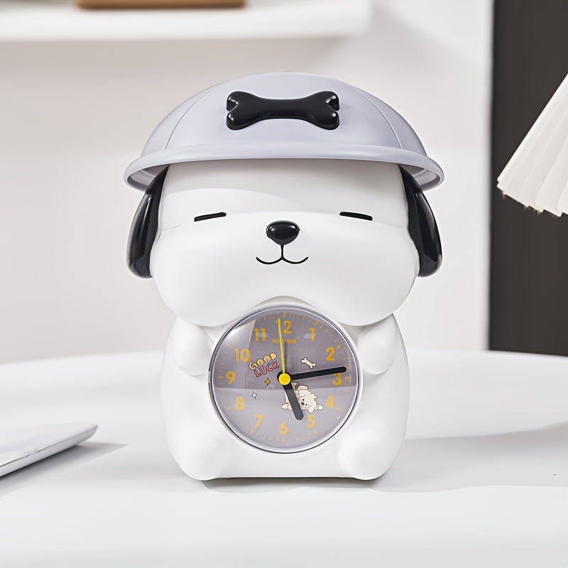 PuppyTime Clock – Schattige Hond Wekker voor Kamer