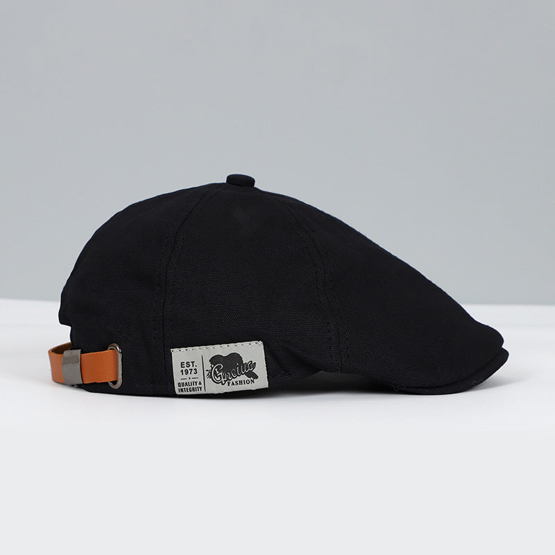 Confido - Stijlvolle Retro Baret voor Zelfvertrouwen