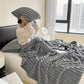 LuxeFleece – Elegante Franse Stijl Deken voor Comfort