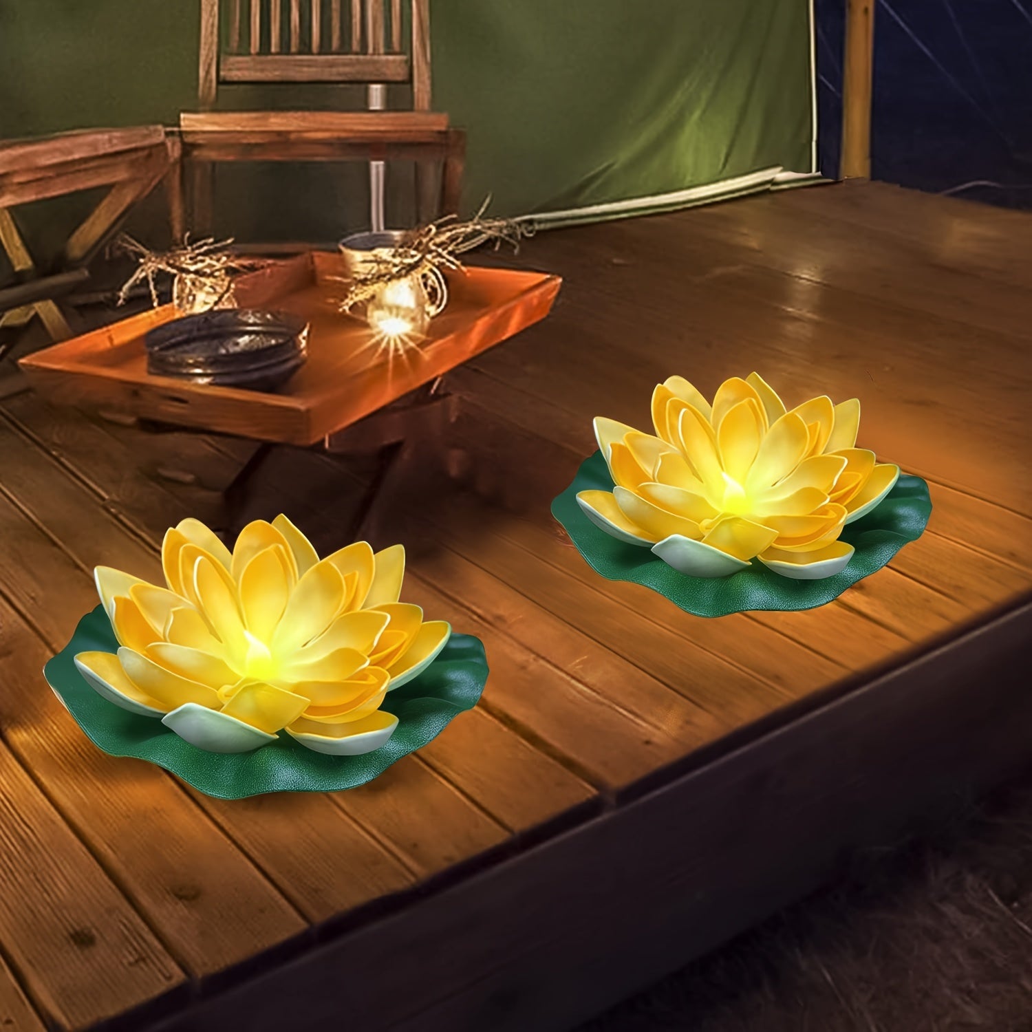 SolarLily – Stijlvolle Lotus Zonne-LED Lantaarns