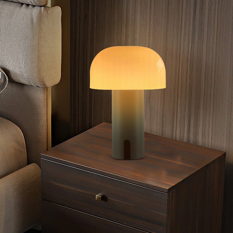 MushroomGlow - Elegante Draadloze Tafellamp met Touchbediening