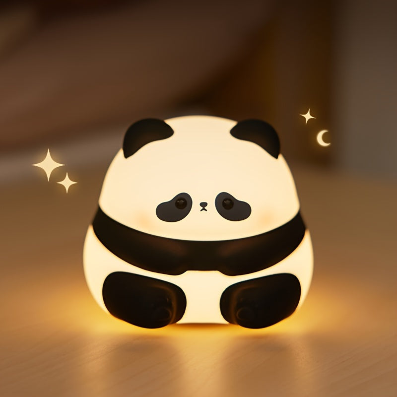 PandaGlow - Grote LED Panda Nachtlamp met Oplaadbare Batterij