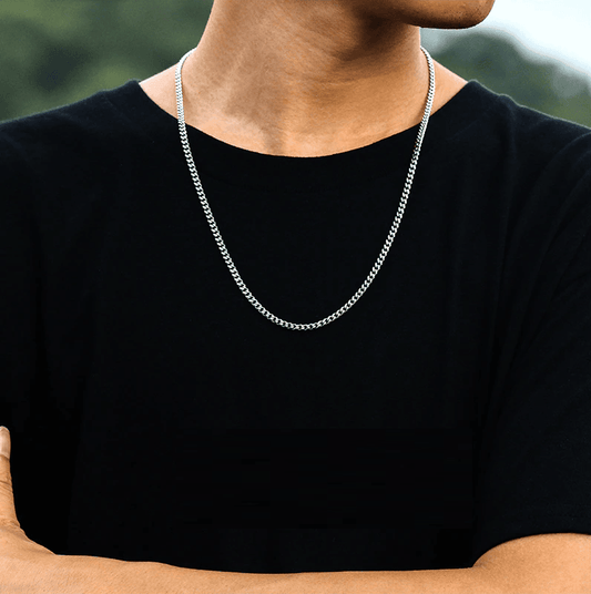 Elegante Cubaanse Schakelketting - Noah