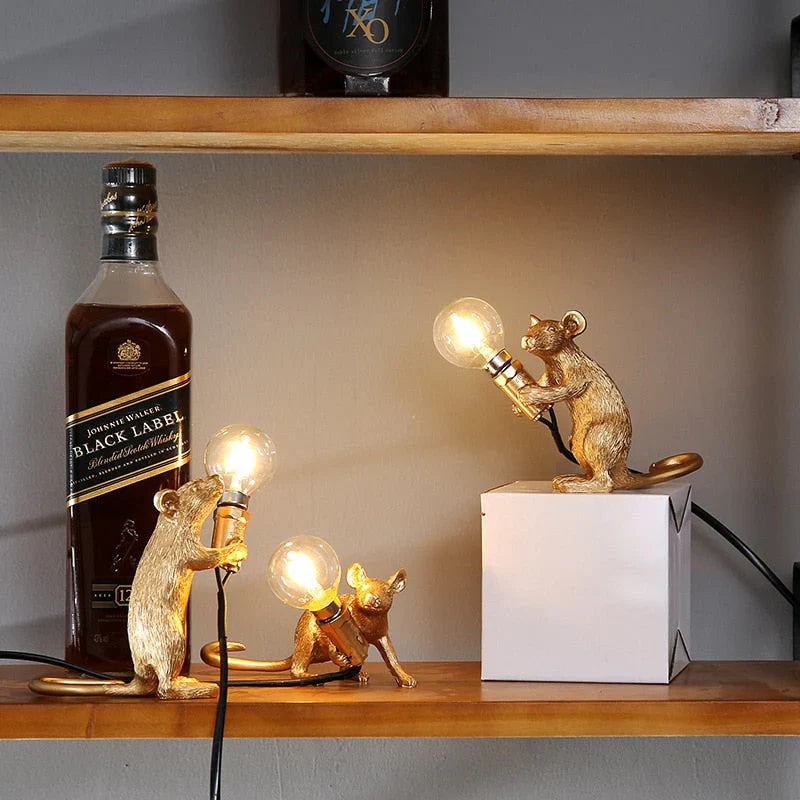 SqueakLight - Speelse Muizenvormige LED Lamp