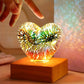 FireworkLight - 3D LED Hartlamp voor Romantisch Sfeerverlichting
