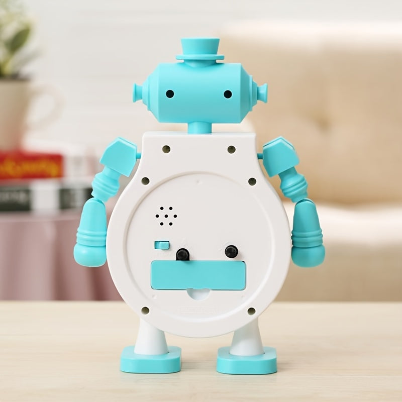 TimeBuddy Clock – Speelse Robot Wekker met Alarm