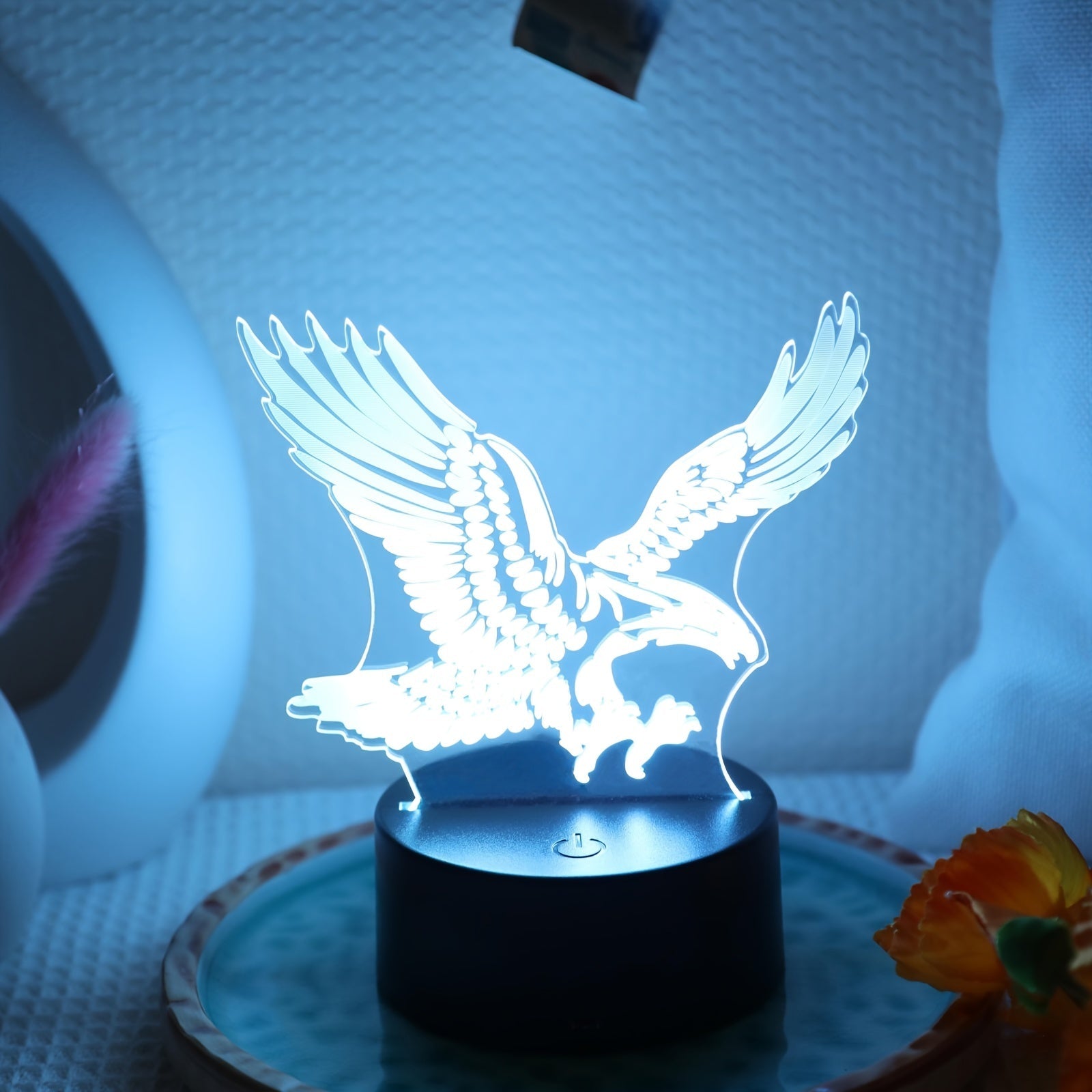 EagleLight – 3D LED Nachtlamp met Kleuren en Touch