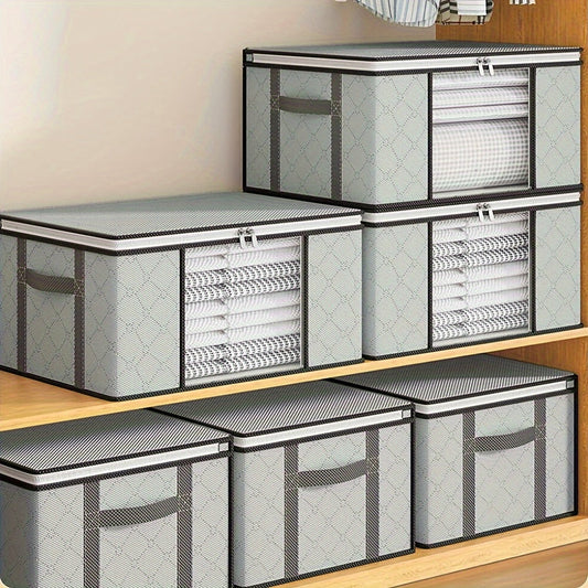 SmartStore - Opvouwbare Opbergzakken Set van 4 voor Kleding en Bedtextiel