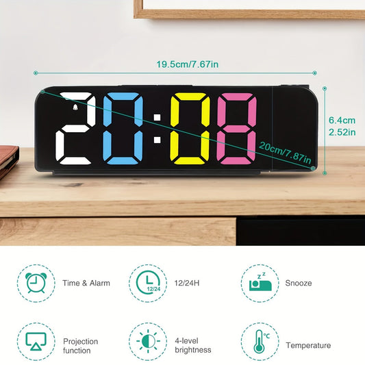 TimeView – Moderne Digitale Wekker met Projectie