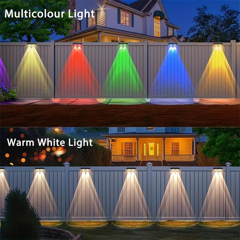 SolarShine Wandlamp - Kleurrijke Zonne-LED Verlichting voor Buiten