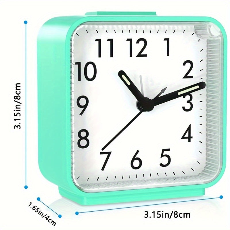 TimeEase - Stijlvolle Wekker met Verlichte Wijzers