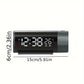 ProjectElite Clock - Zwarte Moderne Weerstandwekkende Projectieklok