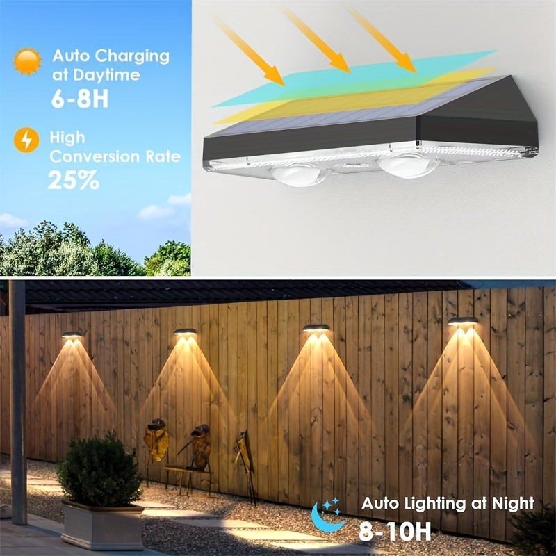 SolarShine Wandlamp - Kleurrijke Zonne-LED Verlichting voor Buiten