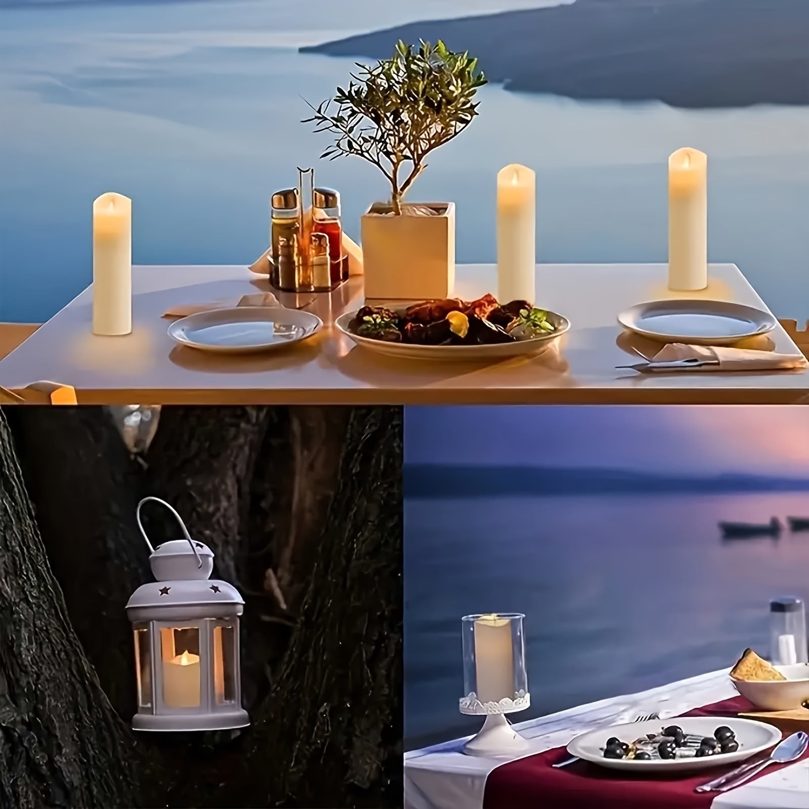 FlameFree - Waterdichte LED Kaarsen Set met Afstandsbedienin