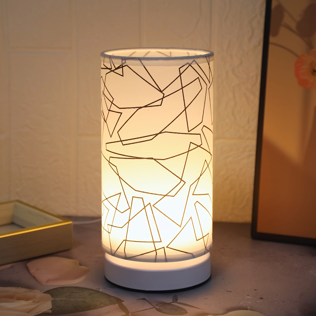 ModernLicht – Verlichte USB Tafellamp in Cilinder