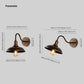 Alessio Vintage Geïnspireerde Komvormige Antiek Messing Waterdichte Buitenwandlamp - IP65 Geclassificeerd