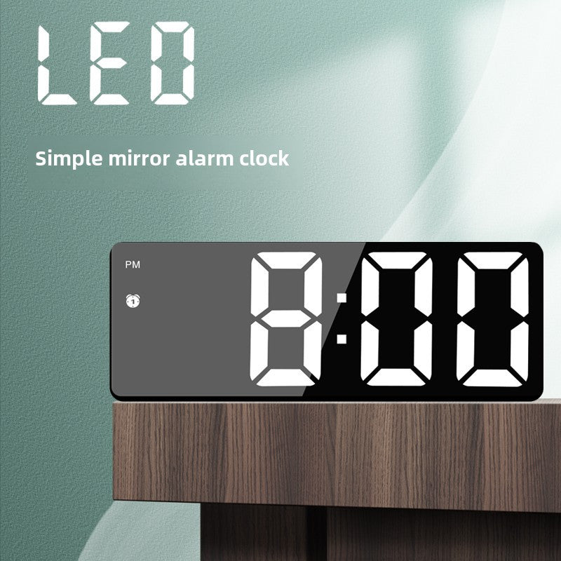 LumiClock – Stijlvolle LED Wekker met Datum en Temperatuur