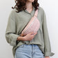 HazelBag - Trendy Heuptasje met Ruitpatroon
