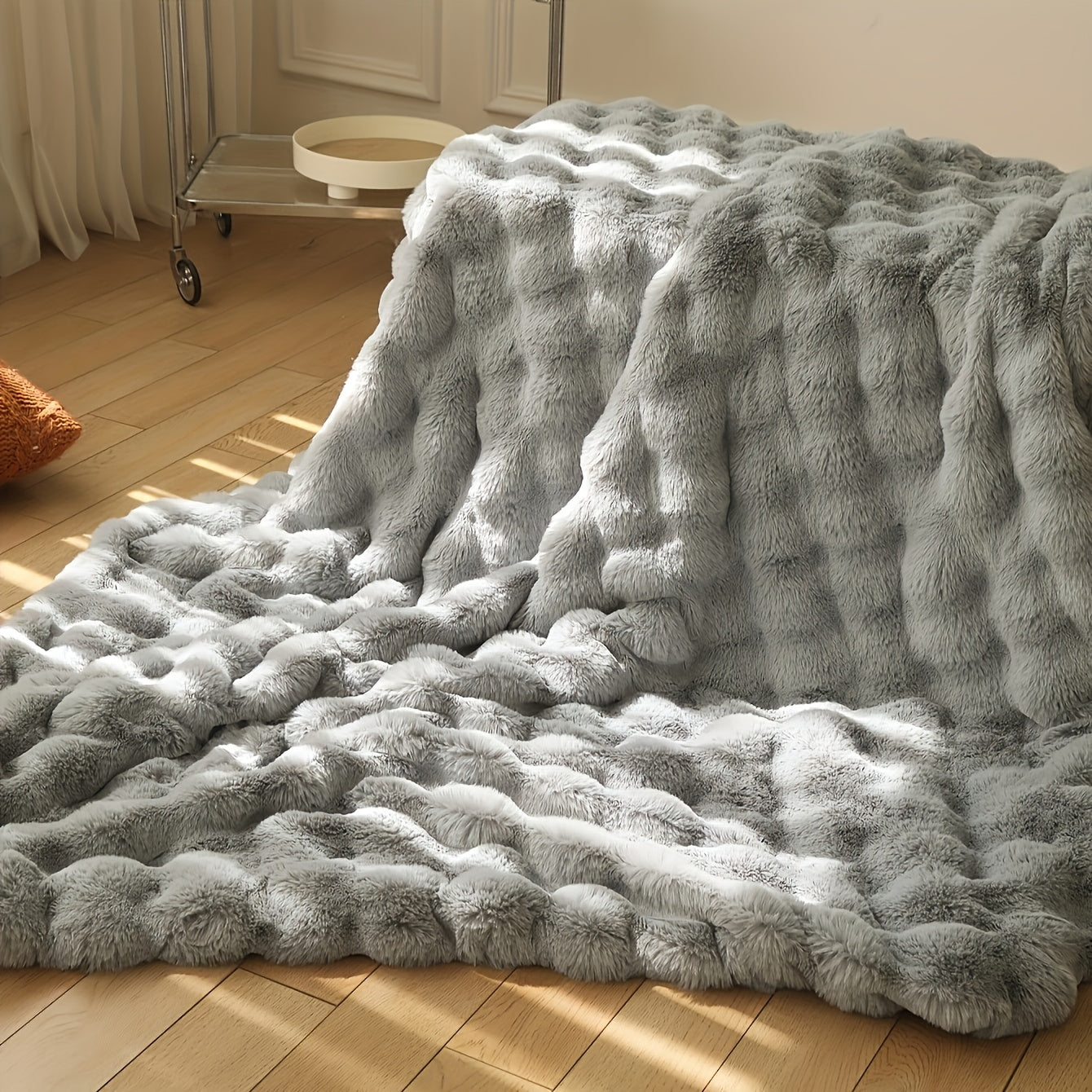 Elegante Rabbit Fleece Deken - Luxe en Duurzaam