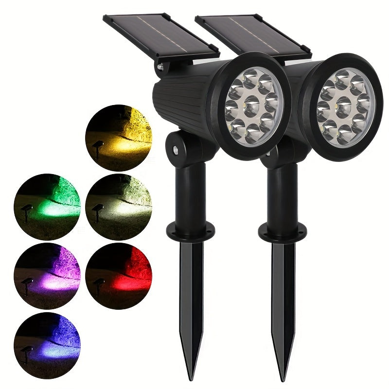 SolarLuxe Spotlight - Duurzame 9LED Tuinverlichting