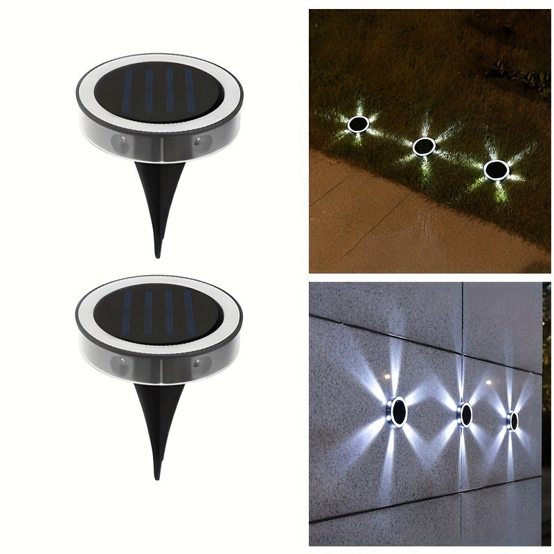 SolarGlow – 6 LED Tuinverlichting met Zonne-energie