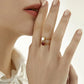 Charming Elvira Vintage Enamel Ring