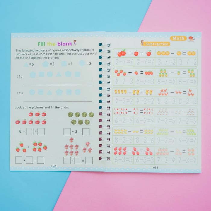 ScribbleJoy Boek - Herbruikbaar Educatief Schrijfboek voor Kinderen
