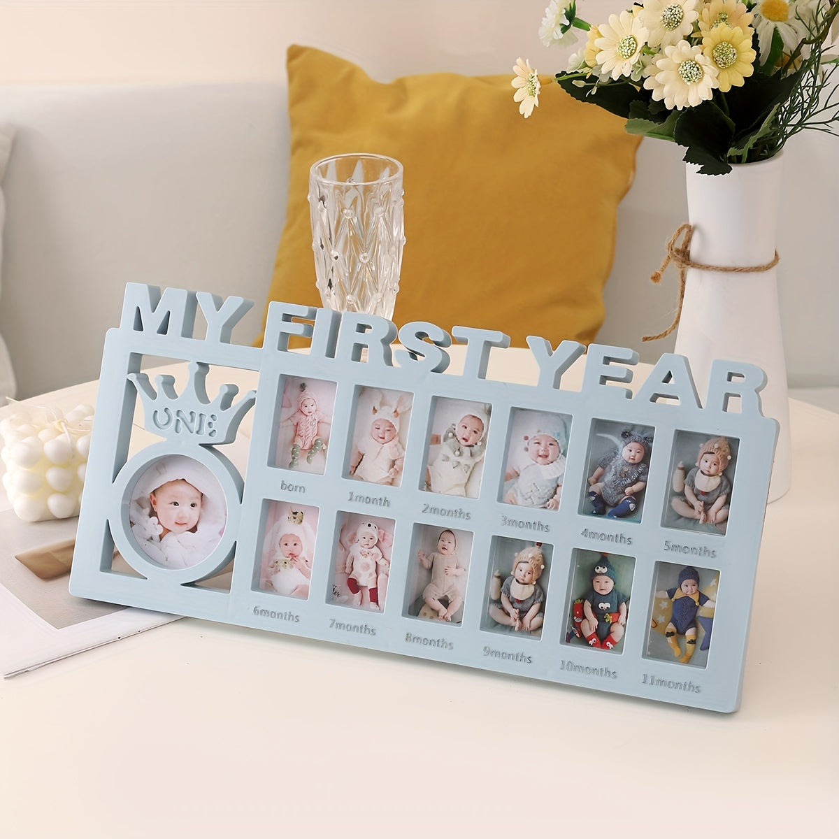 BabyMemories – Unieke Fotolijst voor 12 Maanden