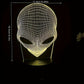 CosmicGlow Lamp - 3D Sfeerverlichting met Kleuren