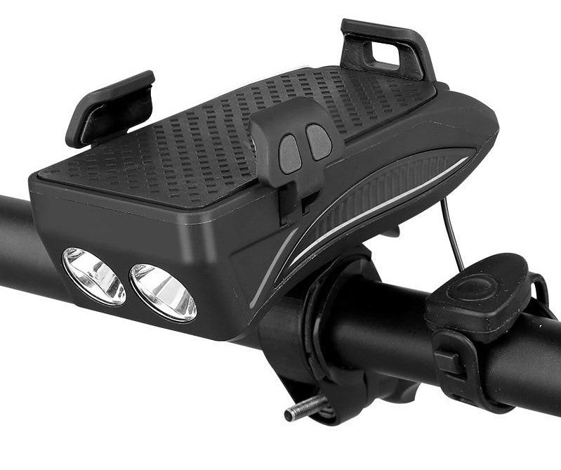 RideGuard - 4-in-1 Fiets Telefoonhouder met Powerbank
