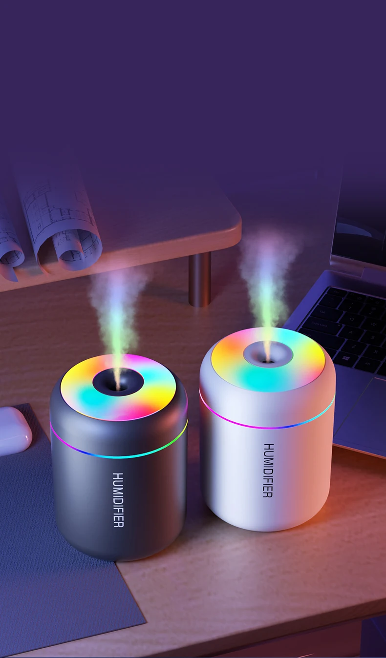 MiniMist – Compacte USB Luchtbevochtiger voor Auto & Slaapkamer