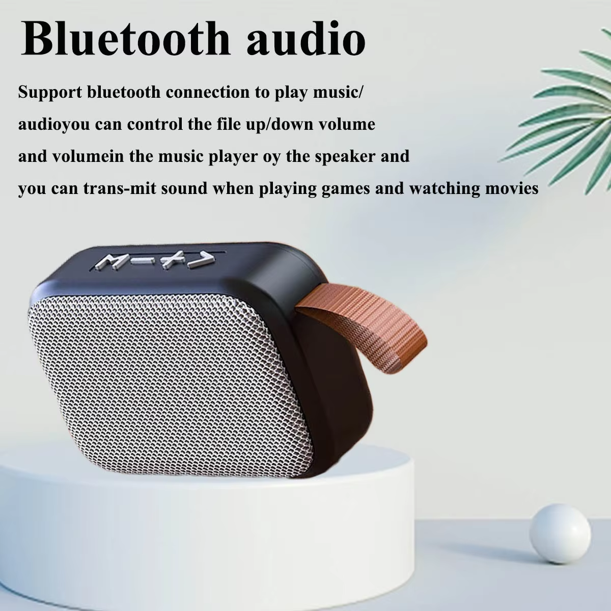 SoundWave – Draagbare 3D Bluetooth Speaker