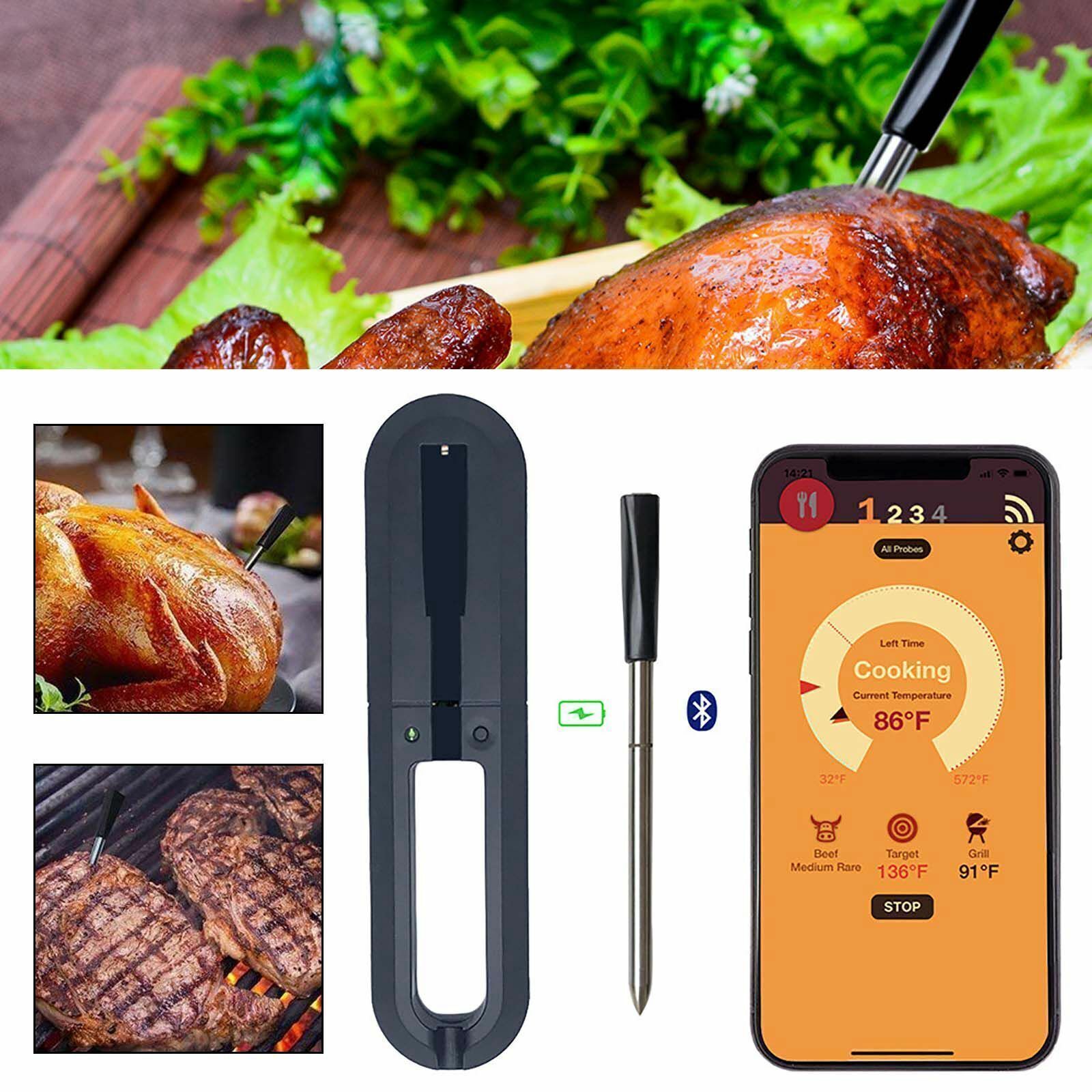 SmartMeat Thermometer - Innovatieve Draadloze Vleesperfectie