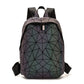 GinaGlow - Geometrische Glow-in-the-Dark Rugtas