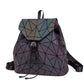 GinaGlow - Geometrische Glow-in-the-Dark Rugtas