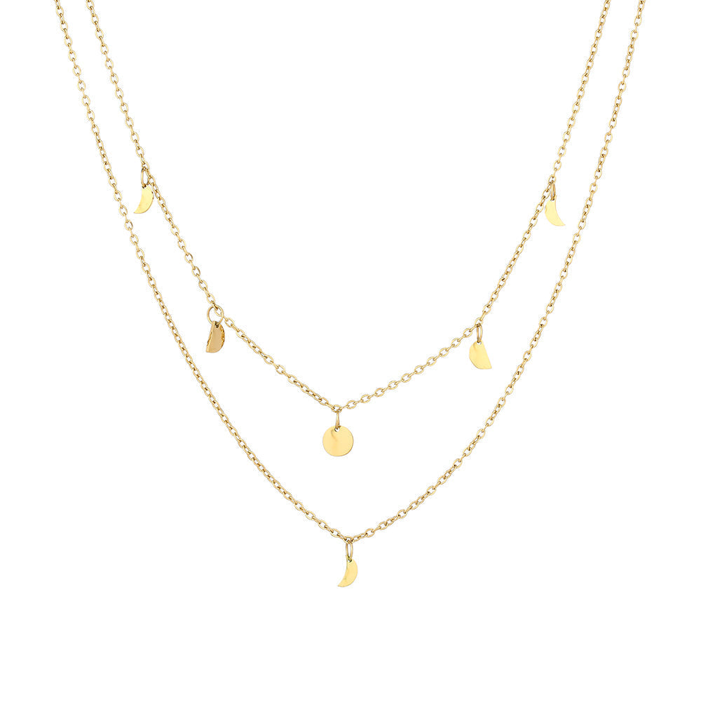 Serena's Elegant Layered Boho Necklace - Rio Collection