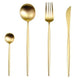 Gouden & Zilveren 24-Delige Bestekset voor Luxe Dineren