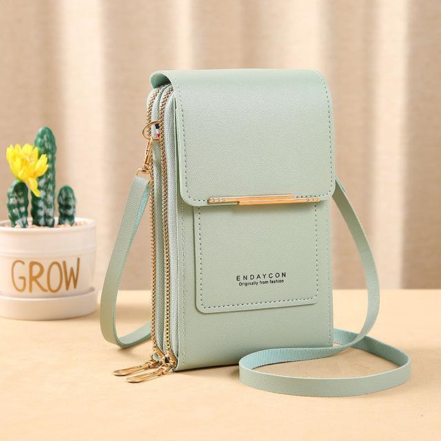 Sonia Wallet – Elegant Leren Telefoonhoes