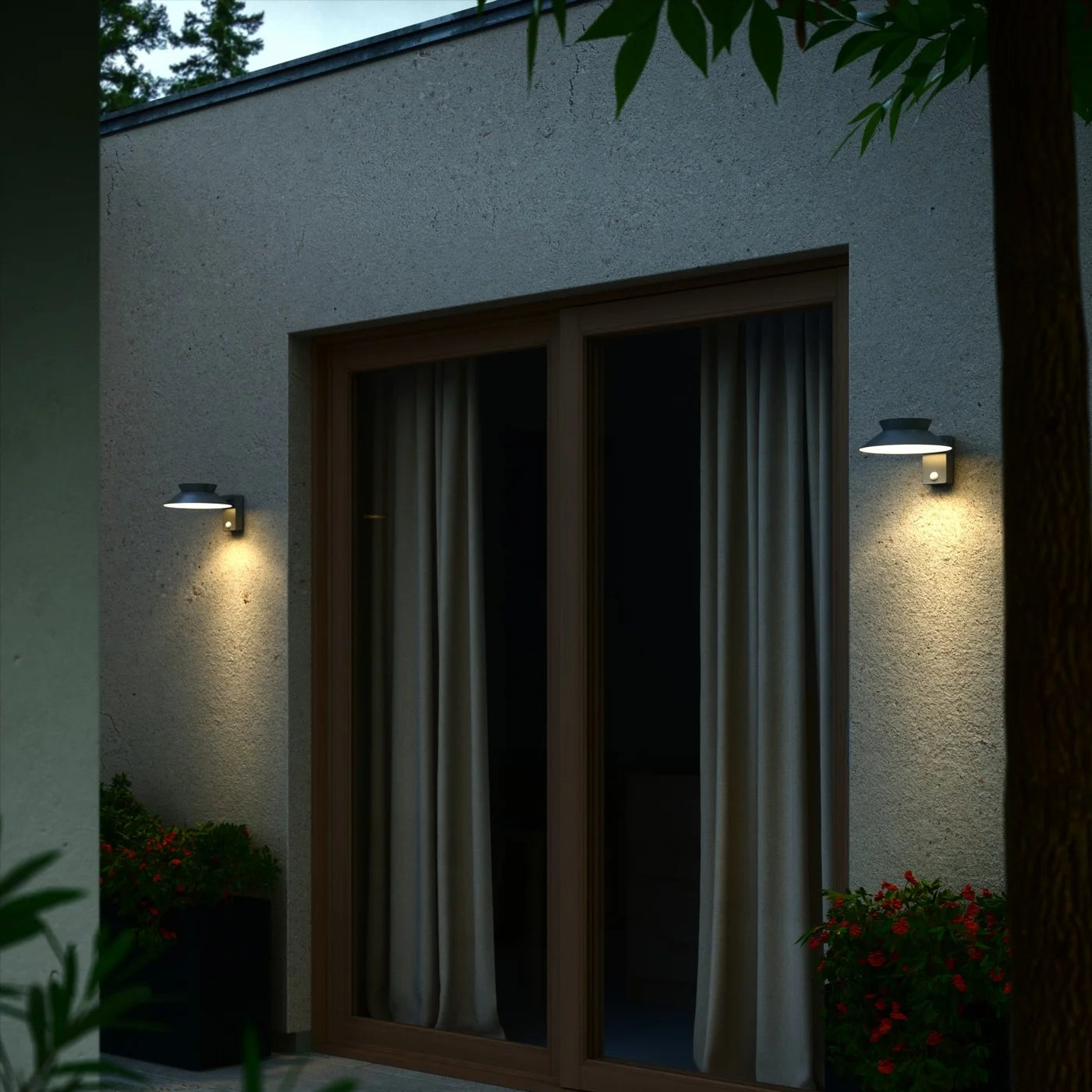 Justina Solar Buitenlamp – Draadloos LED Design met Sensor