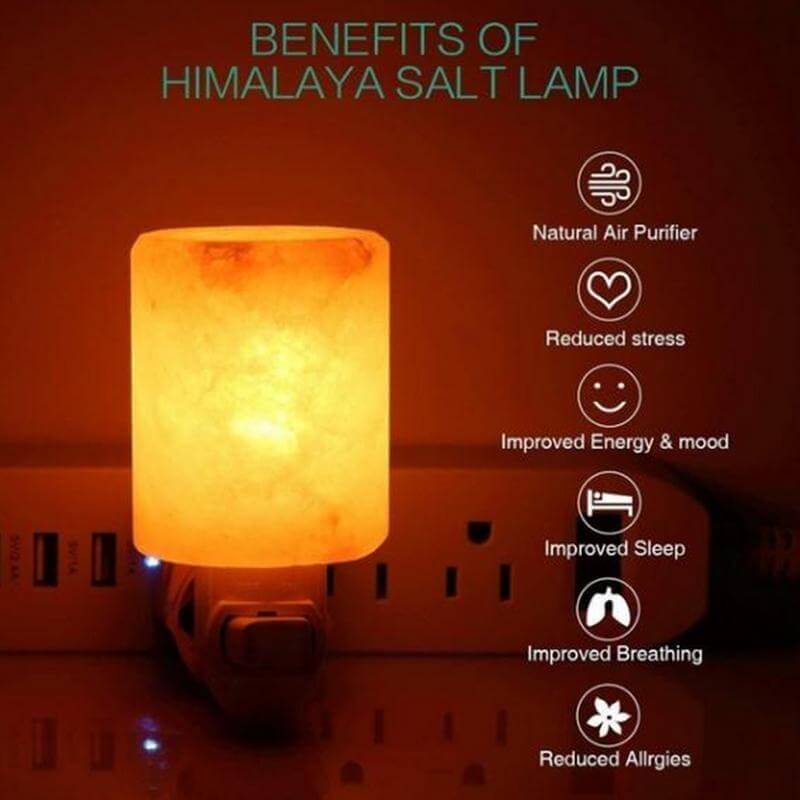 GlowSalt Lamp - Betoverende Himalaya GlowSalt Lamp voor Gezonde Sfeer