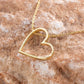 BoldHeart Ketting – Elegante Open Hart Hanger