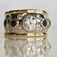Elegante Gouden Ring met Stralende Zirkonia - Elina Collectie