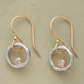 Elegante Seraphina Vintage Gouden en Zilveren Zirkonia Oorbellen