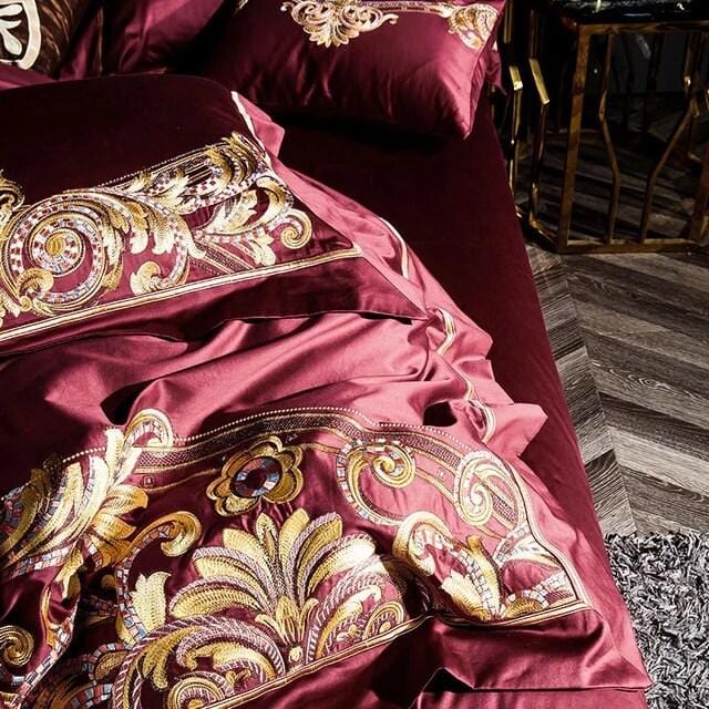 Golden Fier – Luxe Dekbedovertrek van Egyptisch Katoen
