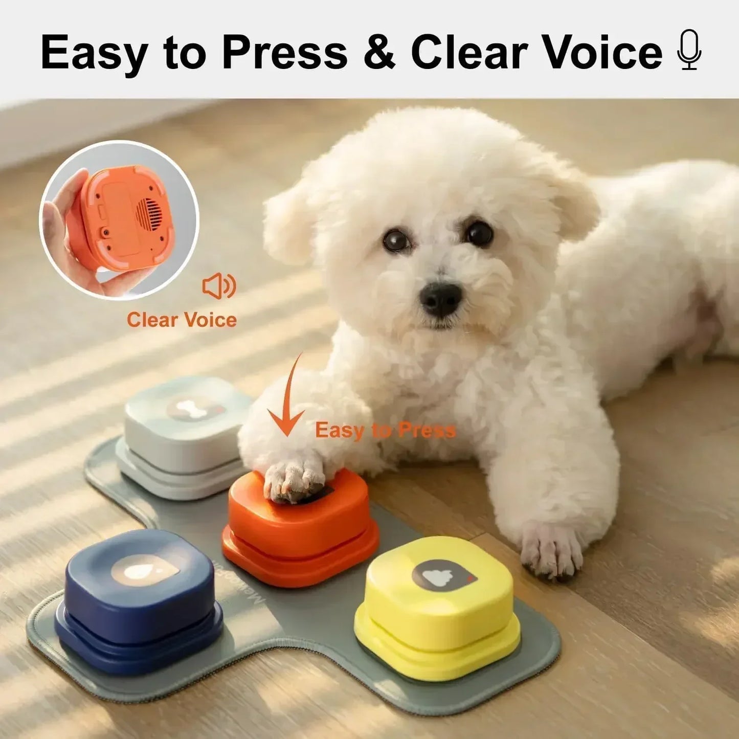 BarkTalk – Interactieve Knoppen voor Hondentraining