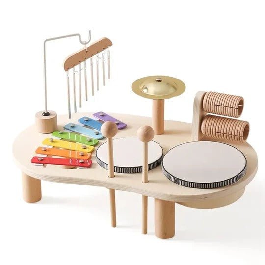 MiniMaestro Set – Educatief Houten Speelgoed voor Baby's