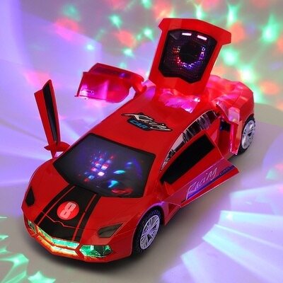 SpeedGlider – Dynamische politieauto met licht en geluid