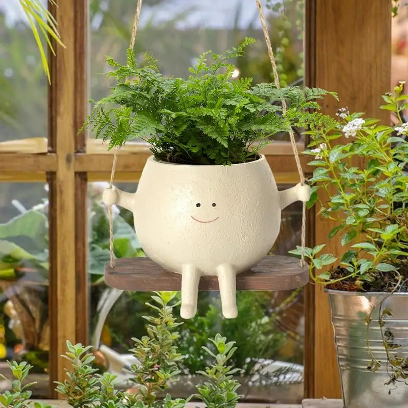 GreenOasis - Elegante Hangende Plantenmand voor een Rustige Sfeer