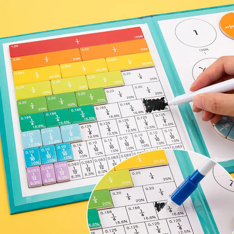 FractionFun Kit – Speelse Wiskunde voor Kinderen