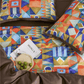 Shapes and Colors - Luxe Dekbedovertrekset van Egyptisch Katoen